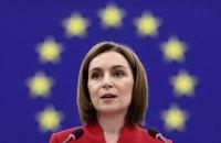 ЗМІ: Санду звернулася до Європейського Союзу з проханням забезпечити 